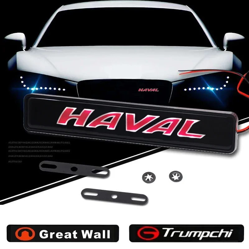 Led Car Grill Light Insignia Emblem Accessori Per Lo Styling Per Bmw Mercedes Benz Audi Peugeot Mitsubishi Lexus Honda Mazda Toyota