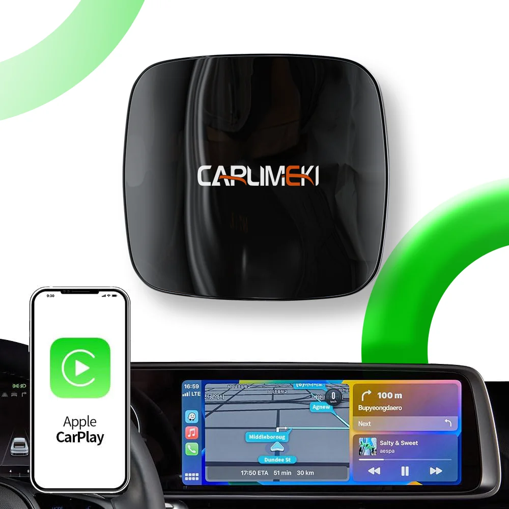 Carlimeki Apple Carplay Adattatore Wireless Punti Di Controllo Per Navigatore Per Audi A1 A3 A4 A5 A6 A7 A8 Q2 Q3 Q5 Q7 S4