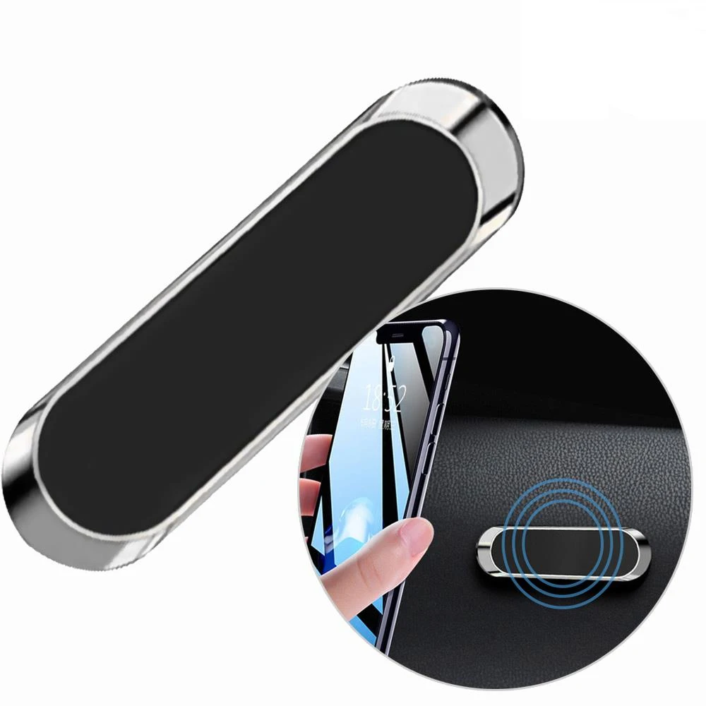 Soporte Per Telefono Movil Con Iman Soporte Movil Coche Magnético Metálico Universal Soporte Magnetico Movil Coche Con Adesivo