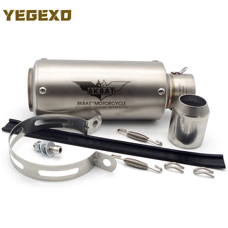 Scarico Moto Escape 51Mm 61Mm Acciaio Inossidabile Per Suzuki Gsxr 600 K8 Sv650 Dr 650 Gsf 650 Gsx R 600 Escudo Gsf 600 Bandit
