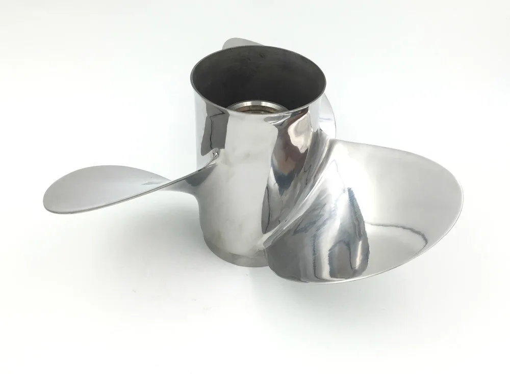 10 3/4X12 Per 25-70Hp Mariner Eliche Eliche In Acciaio Inox 13 Dente Spline Mariner Accessori Per Barche Marine Eliche