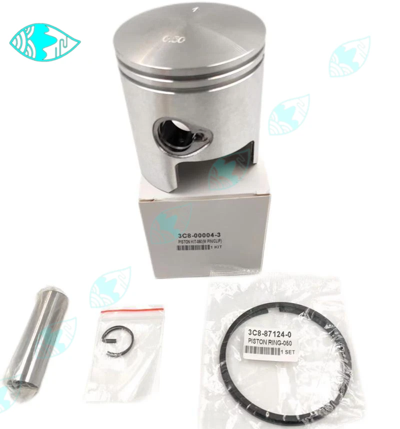Per Motore Fuoribordo Tohatsu 40Hp 50Hp M40D M50D Mercury Mariner 3Cyl 40Hp 50Hp 779-96152 Kit Pistone Esagonale + 0.5Mm
