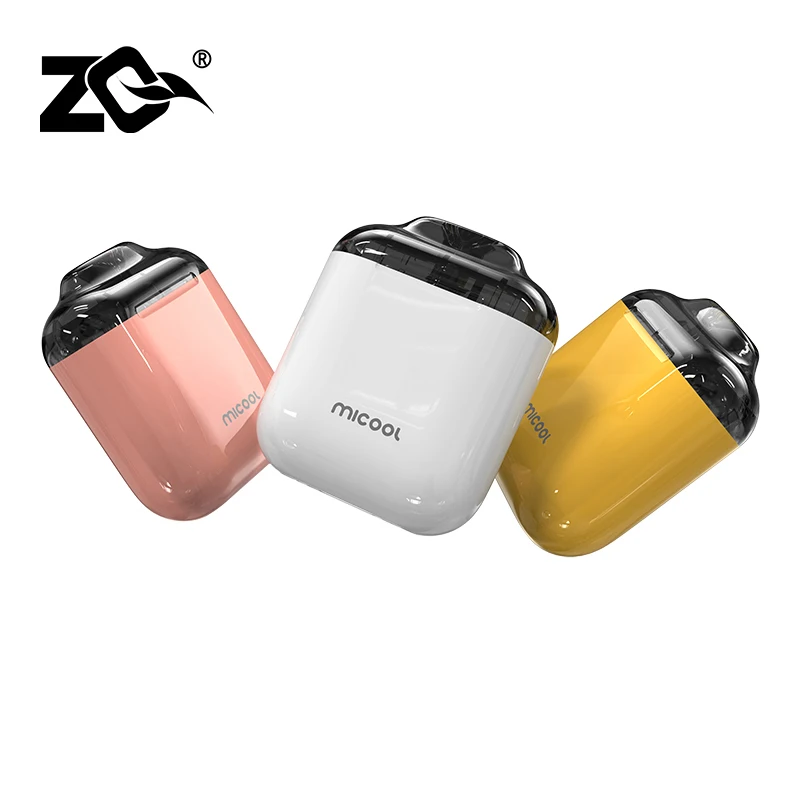 Zq Micool Pod System Sigaretta Elettronica Kit Vaper Mini Design E-Sigaretta Vaper Mod 500Mah Batteria 2.0Ml Pod 1.0Ohm Mesh Coil
