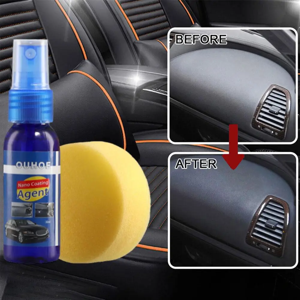 100Ml Automotive Plastic Repair Coating Agent Automotive Trim Wash Clean Accessori Interni Refresh Car Refresh Outdoor A7A7