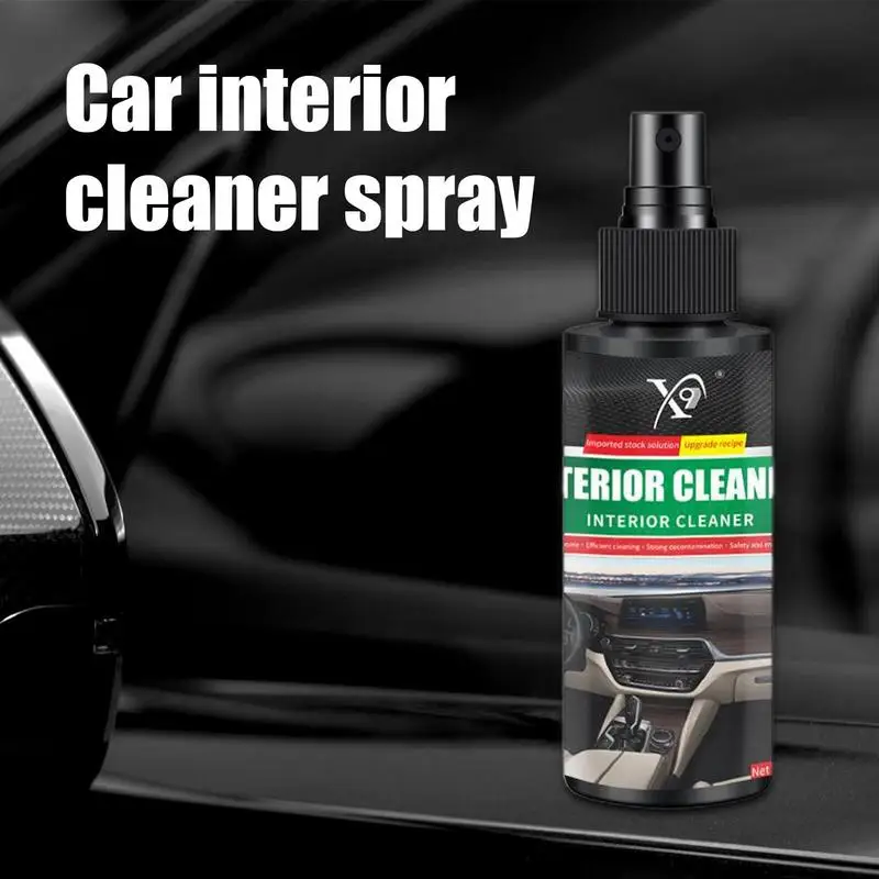 Car Dash Cleaner Plastic Renovator Car Interior Rinfrescante Spray Parts Seat Clean Plastic Restaurer Cera Lucidante In Pelle Per Auto