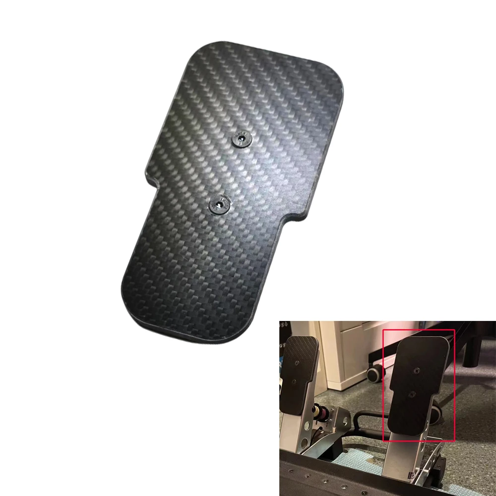 Piastre A Pedale In Fibra Di Carbonio Kit Di Sintonia Modifica Aggiornamento Sostituzione Per Pedali Fanatec Csl Moza Srp R5 Simracing Game