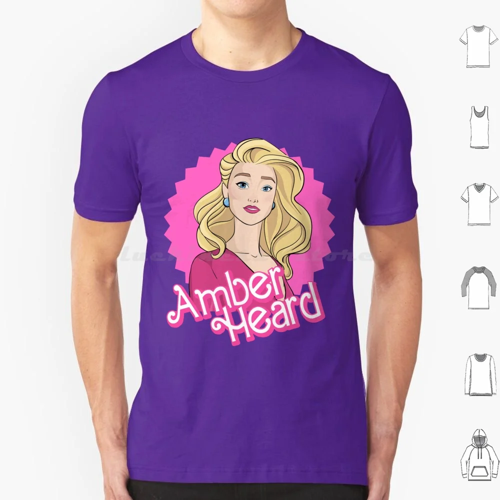 She'S Everything ( Amber Heed) T Shirt Big Size 100% Cotone Amber Heel I Stand Con Amber Heat Mera Aquaman Parody