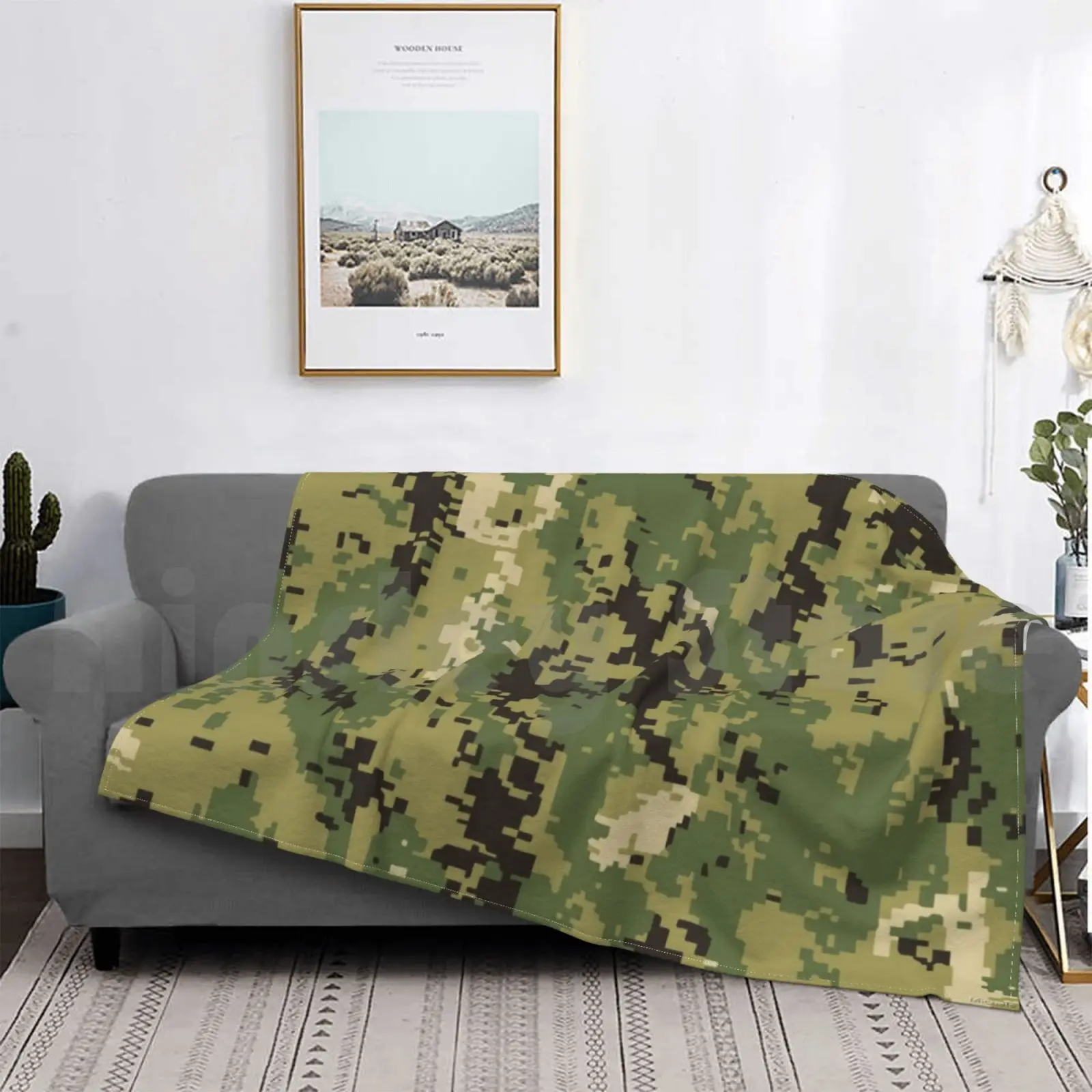 Aor2 Camo Coperta Moda Personalizzata Aor2 America Us Army American Camo Camouflage Aor Digital