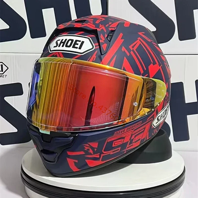 Casco Moto Integrale X-Spr Pro Shoei X15 Marquez Catalunya X-155Casco Equitazione Motocross Racing Casco Moto