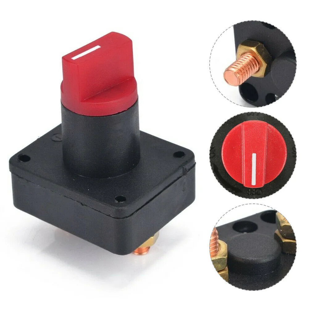 Auto Car Rotary Power Switch Veicolo Modifica Isolatore Sezionatore Camion Barca Cut Off Batteria Principale Kill Switch 100A 12V