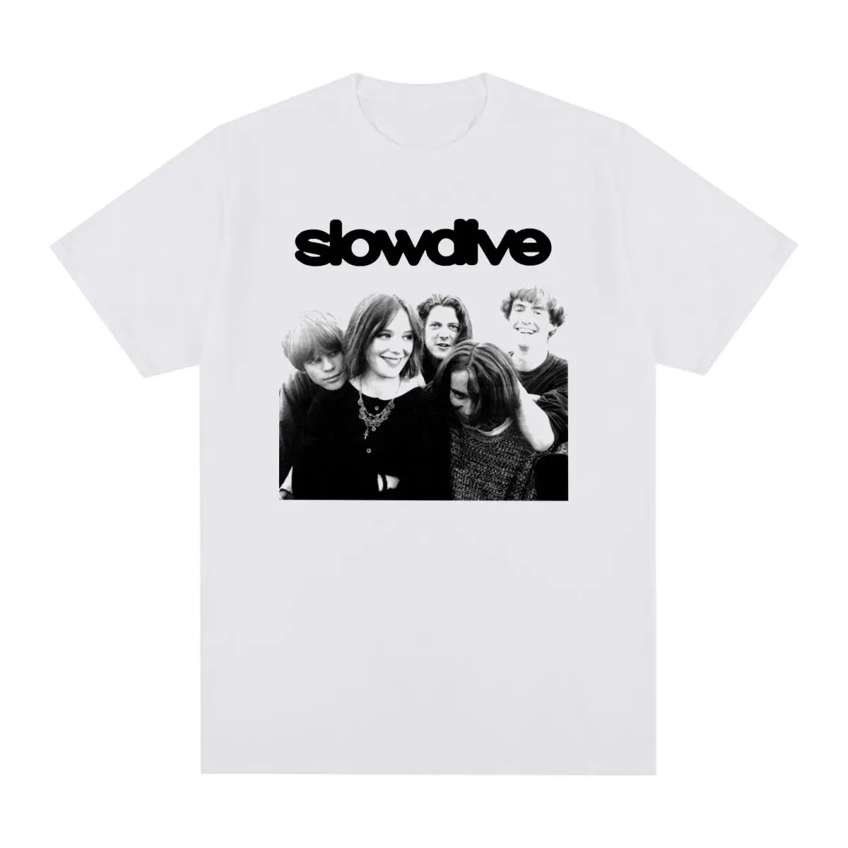 Slowdive Vintage T-Shirt Jesus Mary Chain Shoestreak Ride My Bloody Valentine Cotton Men T Shirt New Tee Tshirt Womens Tops