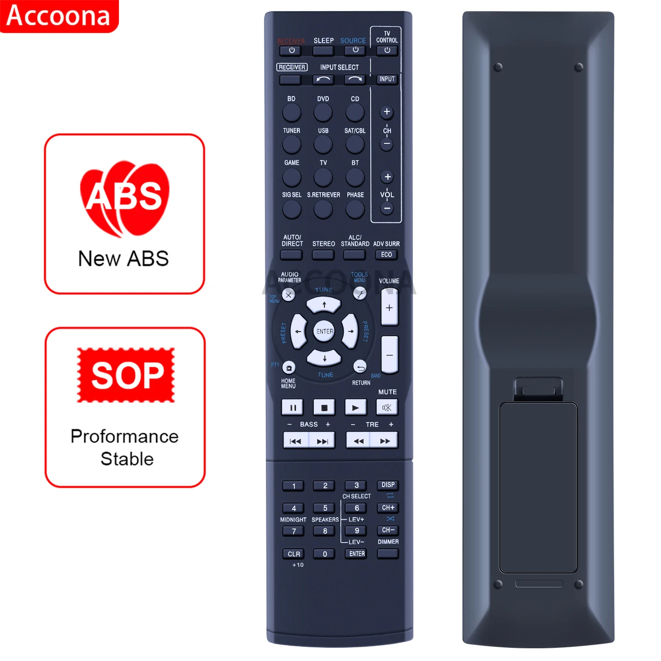 Telecomando Sostitutivo Adatto Per Pioneer Axd7741 Axd7395 Vsx-503-K Vsx-531-K