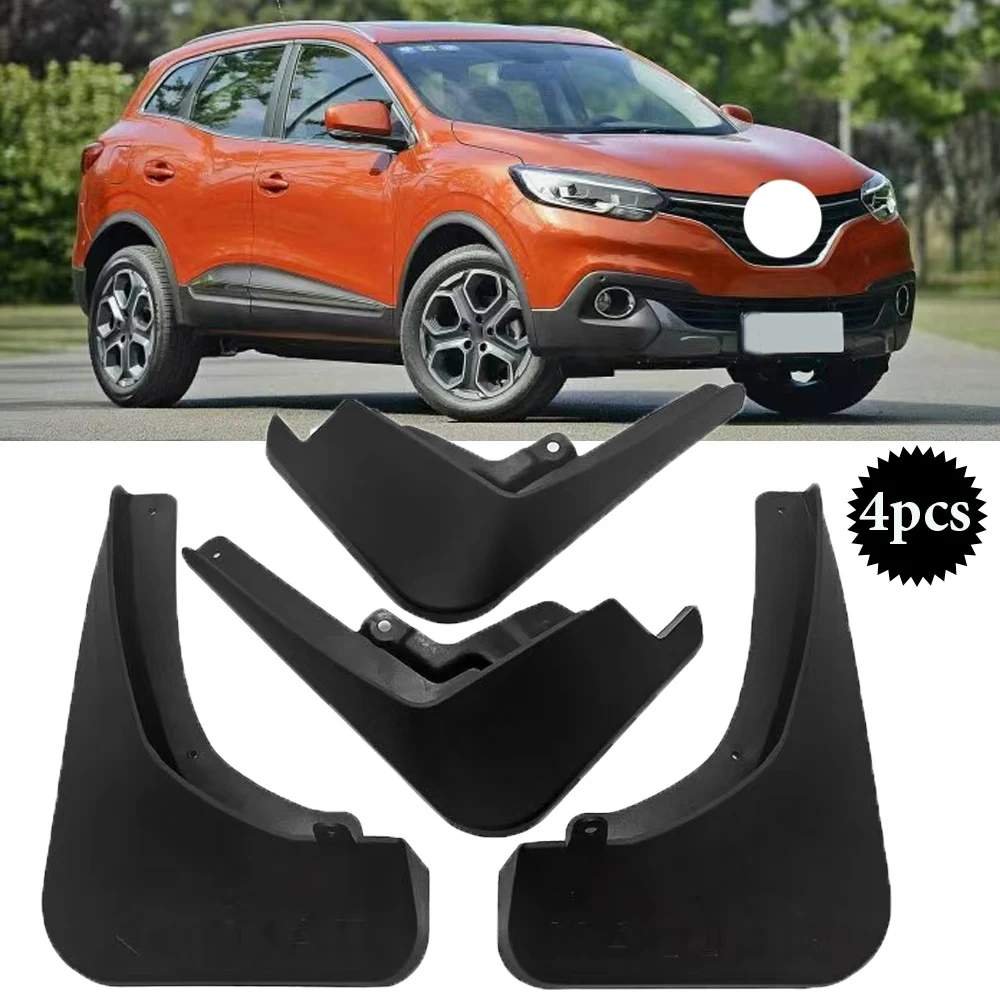 Car-Styling Per Renault Kadjar Parafango Renault Parafanghi Per Auto Kadjar Paraspruzzi Paraspruzzi Accessori Per Auto 2016-2019