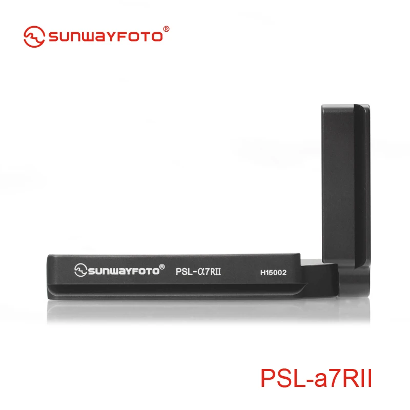 Sunwayfoto Psl-A7Rii A7Ii A7Rii A7R2 A7S2 L-Staffa Specifico Di Alluminio Testa Del Treppiede Piastra A Sgancio Rapido