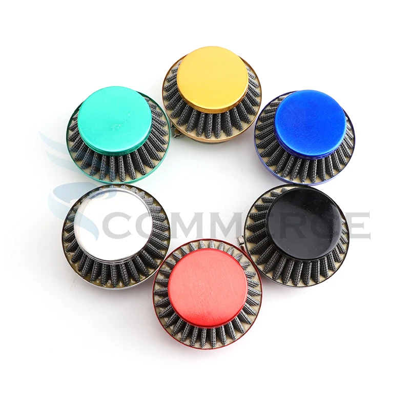 Motorcycle 48Mm 54Mm 58Mm Universal Air Filter Intake Mushroom Head Air Cleaner For Motorbike Mini Moto Dirt Pit Bike Atv Quad