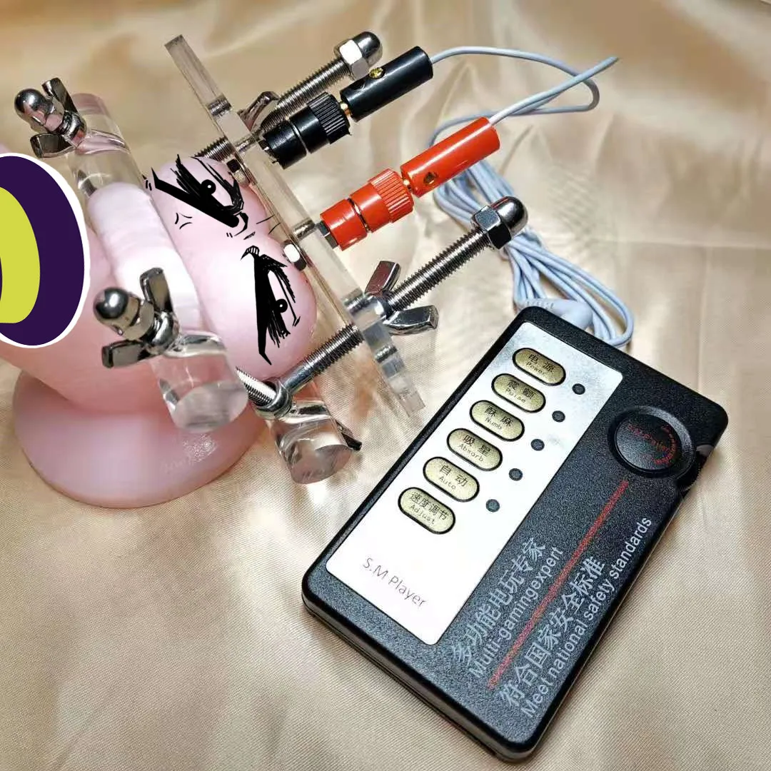 Giocattoli Del Sesso Acrilico Electro-Sex Cbt Cock & Ball Barella Scrotal Fixture Sm Ball Smasher Crusher