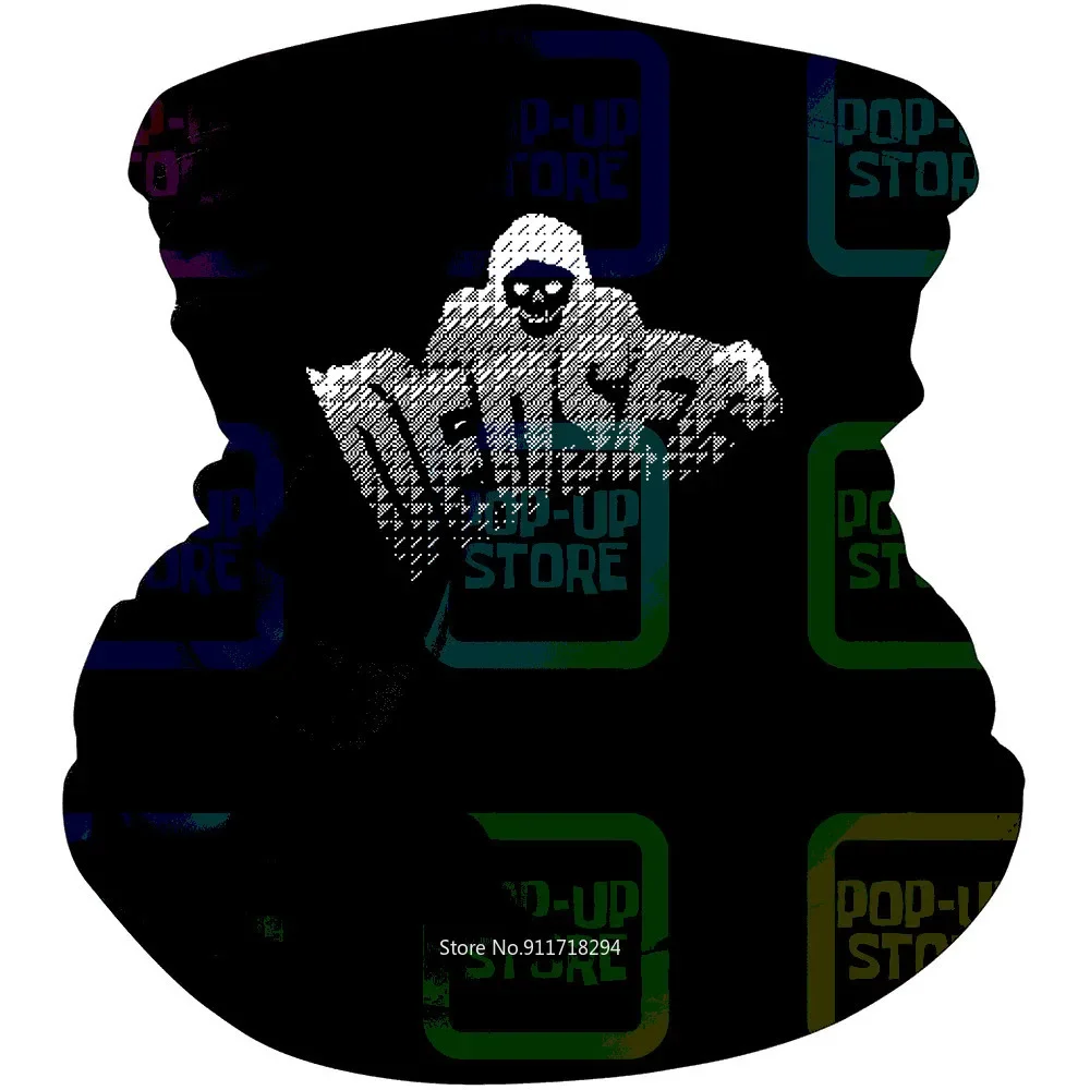 Ubiworkshop Watch Dogs 2: Dev Team Dedsec Black Bandana Mask Sciarpa Neck Ghetta Mouth Cover