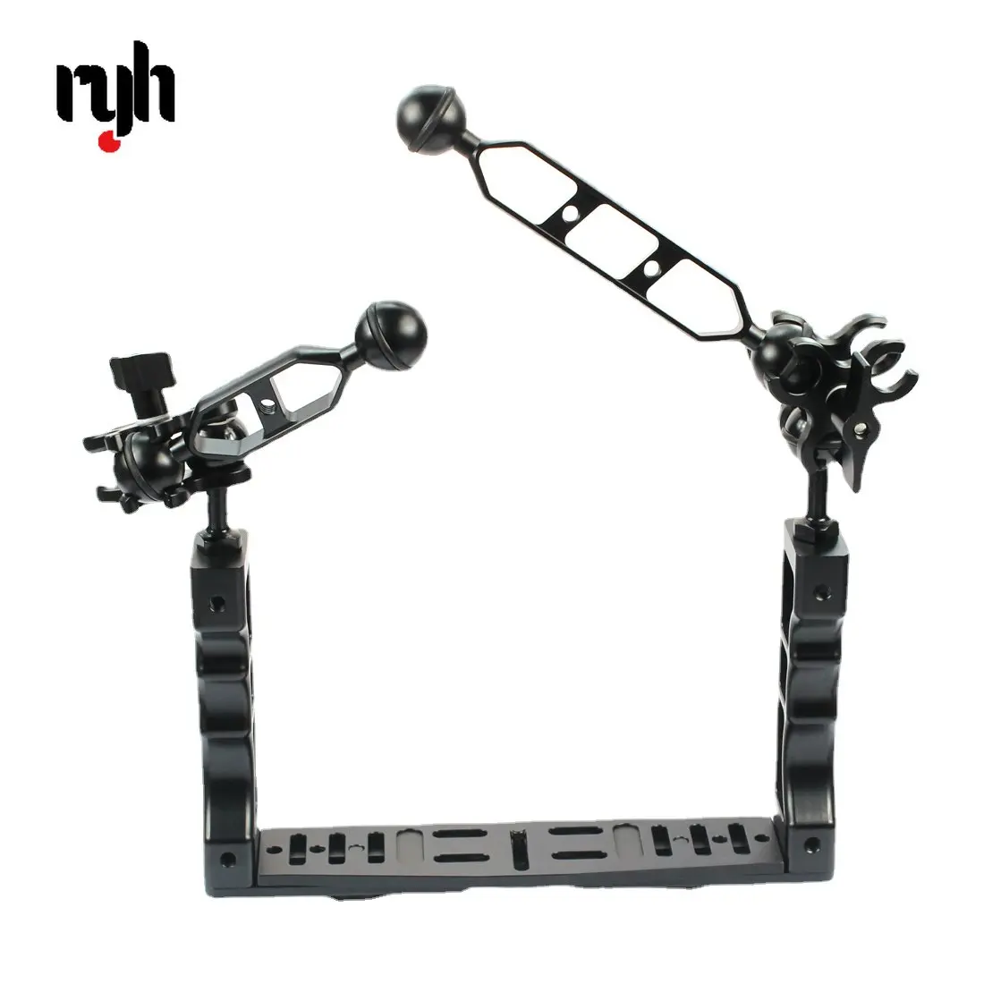 Sport Azione Videocamere Gabbia Subacquea Supporto Per Supporto Cardanico Palmare Subacqueo Supporto Per Impugnatura Kit Staffa Accessori Fotografici