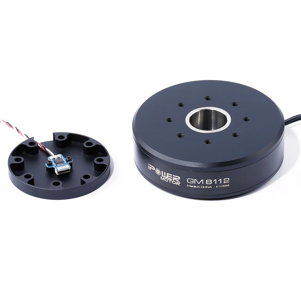 Iflight Ipower Gimbal Motor Gm8112-80T Uav Pod Motor/Giradischi Airborne Lidar Pod Motor Con Encoder As5048A/Encode Allum Case