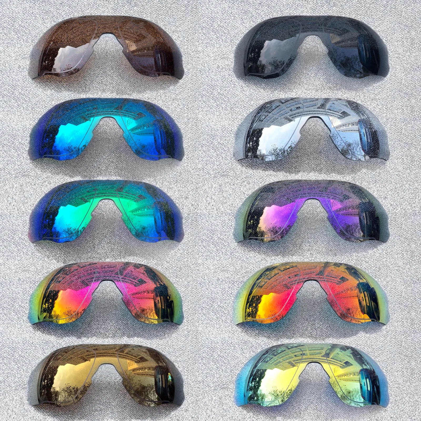 Lenti Di Ricambio Polarizzate Hdtac Per-Oakley Evzero Stride Oo9386 Occhiali Da Sole Opzioni Multicolori