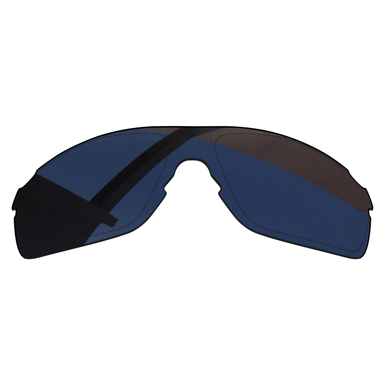 Lenti Di Ricambio Polarizzate Nere Alphax Pitch For-Oakley Evzero Pitch Oo9383 Frame