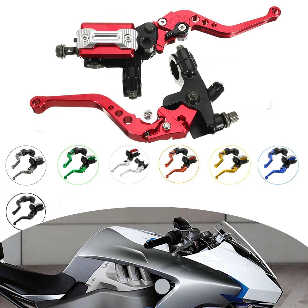 Leva Frizione Freno Moto Con Serbatoio Olio Idraulico Per Honda St1300 Lead Shadow Aero 750 Cr 125 Dio 34 Shadow Vt750 Xr 150