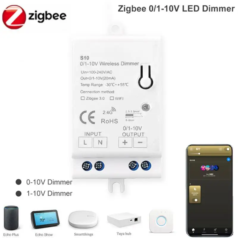 Illuminazione Interruttore Regolabile Supporto Smartthings Dimmer Controller Telecomando Mini Wireless 3.0 Dimmer Smart Home