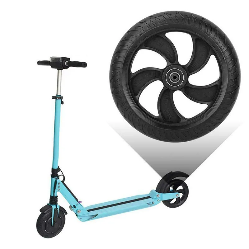 Ruota Posteriore In Gomma Per Kugoo S1 S2 S3 Pieghevole Scooter Elettrico Ricambio 8.5 Pollici Ruote Solide Portatili Premium Durevoli
