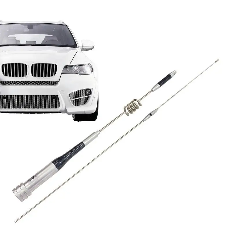 Antenna Per Auto Toppers Per Antenna Universale Antenna Flessibile Antiurto Accessori Per Auto Dual Band Potente Rame Interno