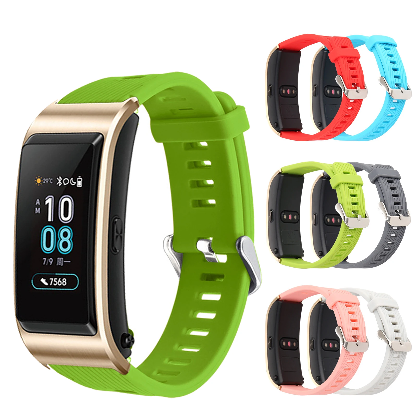 Per Garmin Venu 2S Cinturino 18Mm Silicone Sport Cinturino Di Ricambio Braccialetto Per Garmin Vivoactive 4S Smart Wrist Band Correa