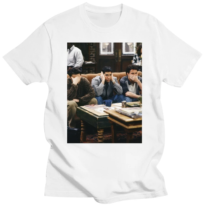 Friends Tvshow T Shirt Joe Tribbiani Ross Geller Chandler Bing Friends Gift Friends Abbigliamento Donna Unisex T-Shirt In Cotone Pesante