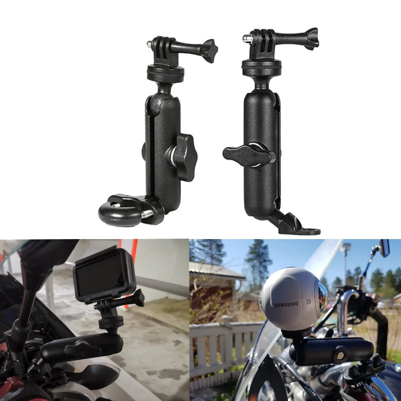 Gopro Mount Holder For Motorcycle Handlebar Mirror Stand Bicycle Cycling Support For Benelli Trk 502 502X Trk502 Trk502X Tnt 125