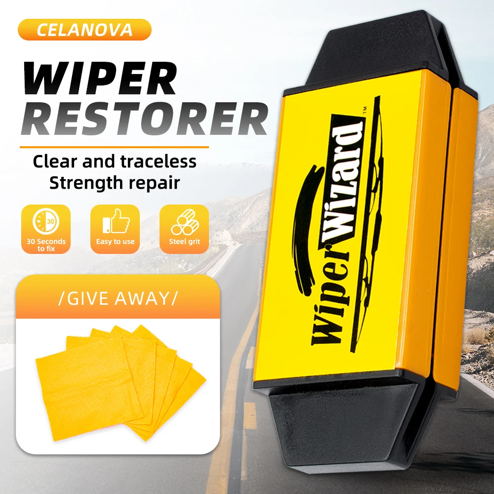 Universal Car Wiper Blade Restorer For Glasses Windshield Wiper Refill Repair Tool Windscreen Wiper Wizard Car Accessories