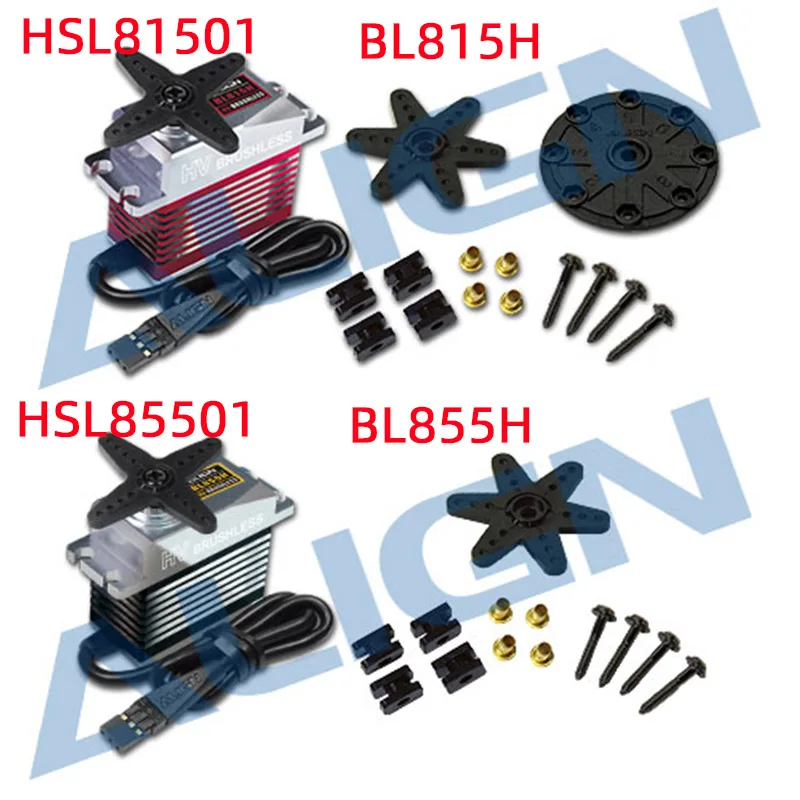 Allineare T-Rex Bl855H/Bl815H Servo Brushless Ad Alta Tensione Per 550 600 650 700 760 800 Pezzi Di Ricambio Per Elicotteri Rc