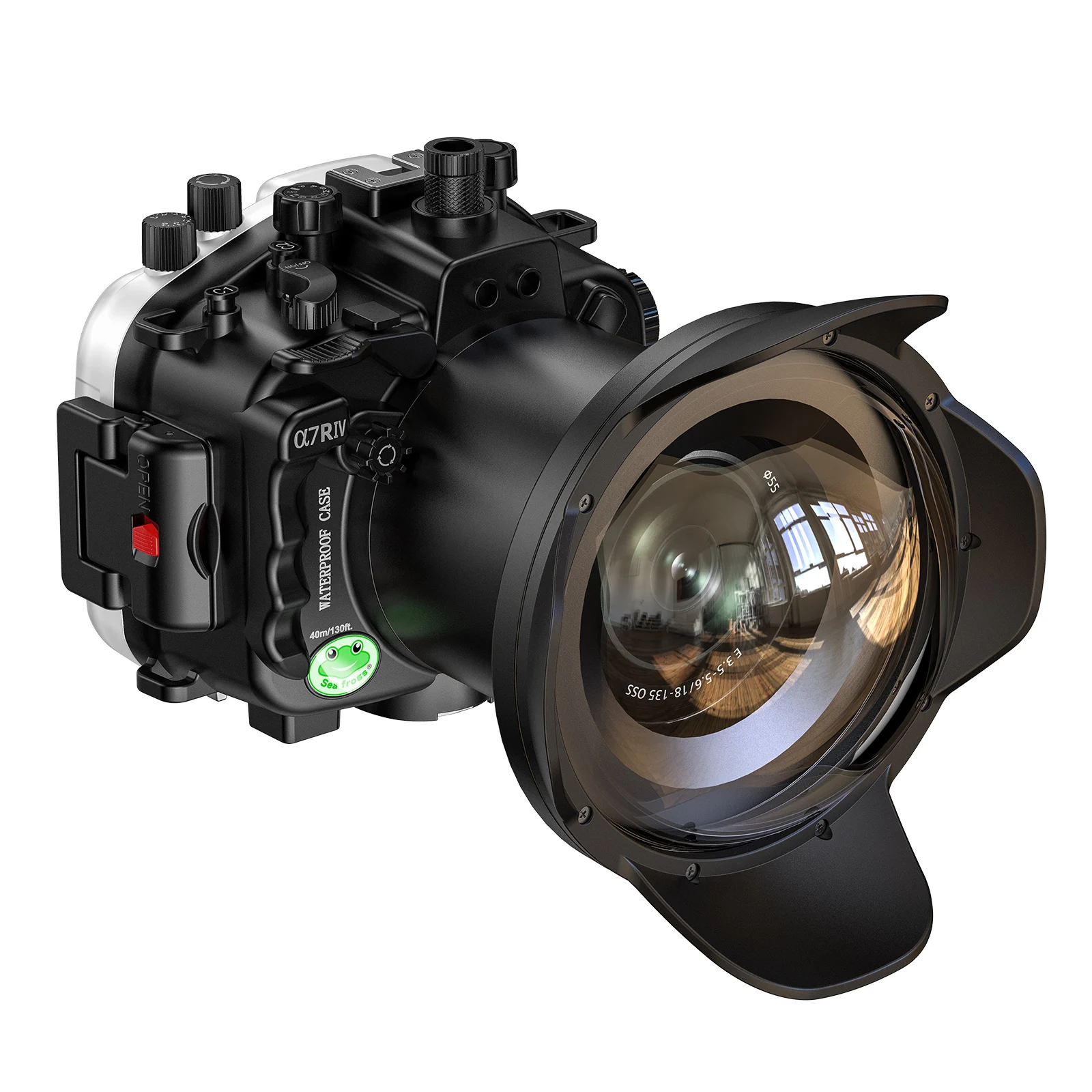 Seafrogs Scuba Diving Custodia Per Fotocamera Cover Per Sony A7Rav Fe 24-105 F4 Fe 2.8/24-70 Gm 1Ii Custodia Per Fotocamera Accessori Fotografici
