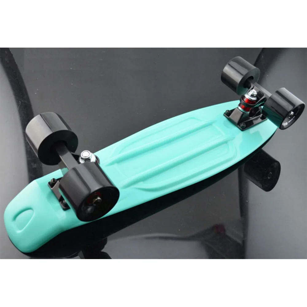 22 "Skateboard Mini Cruiser Board Retro Boy Girl Skate Board Completo Penny Style