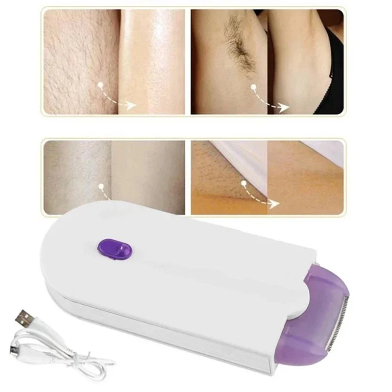 Macchine Per La Depilazione Laser Per Uomo Donna Depilazione Liscia Al Tatto Luce Indolore Sensore Sicuro Rasoio Donna Epilatore Laser