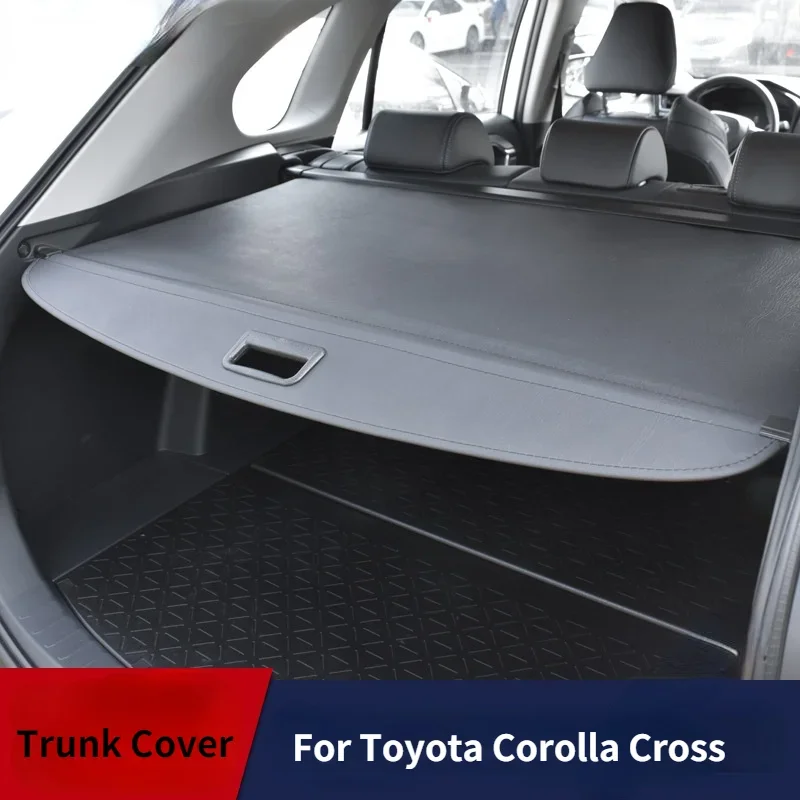 Per Toyota Corolla Cross Trunk Cover Oxford Cloth Retrattile Tail Box Parasole Divisorio Stivaggio Accessori Per Riordinare