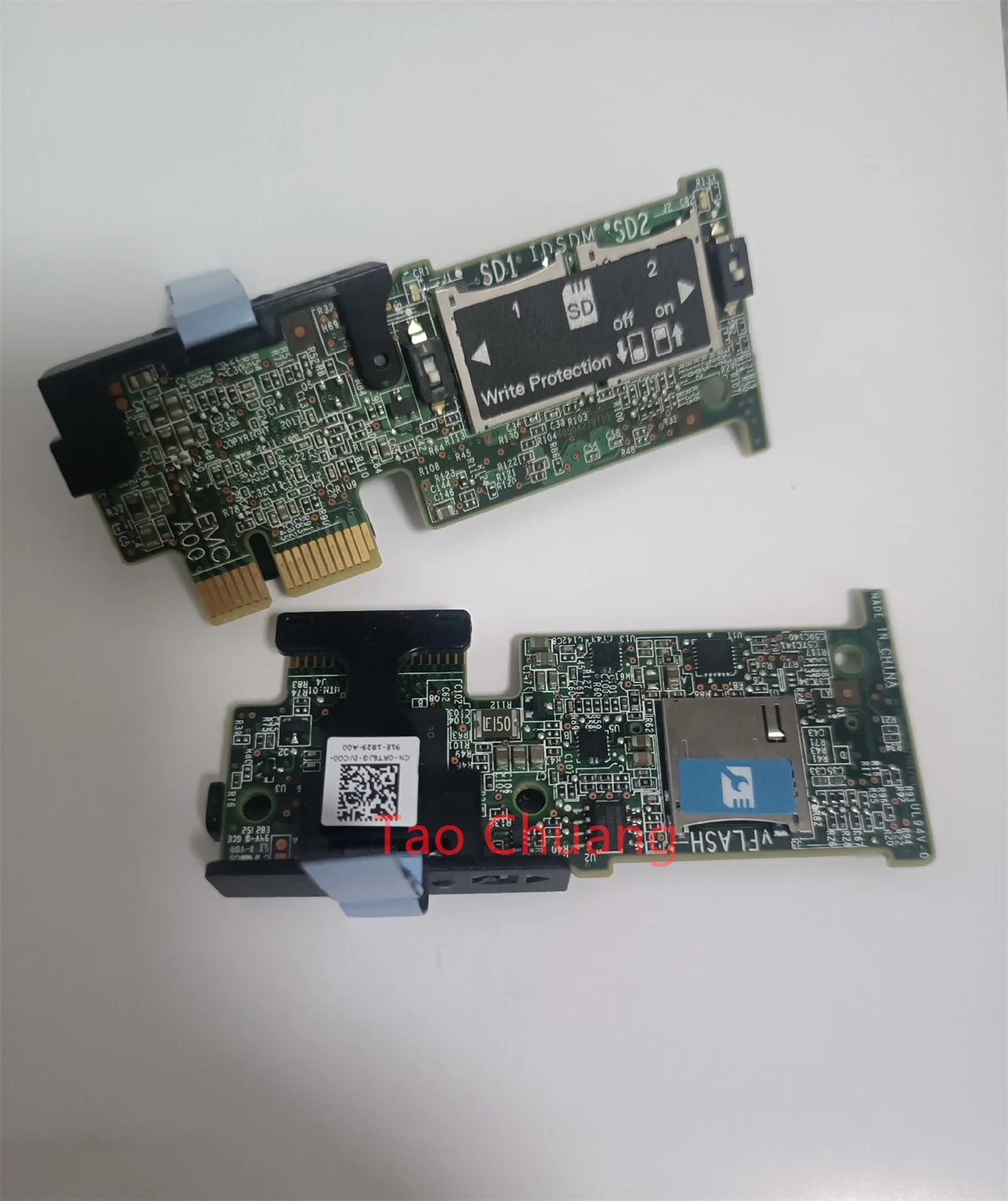 Per Dell Poweredge R640 R740 R440 R540 Server Dual Sd Flash Card Reader Module Board Rt6Jg 0 Rt6Jg