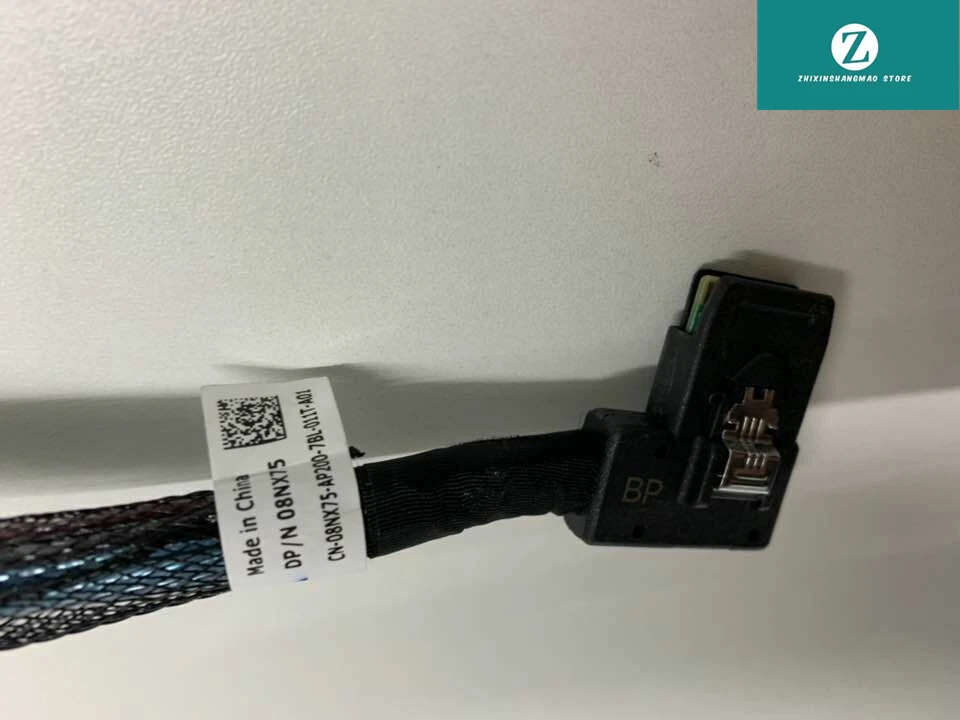 Per Dell Poweredge Server R430 4 Bay Bp Backplane Sas Raid Cable 08 Nx75 8 Nx75