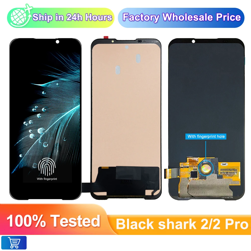 Lcd Tft Da 6.67 "Per Xiaomi Black Shark 2 Lcd Skw-H0, Skw-A0 Display Touch Digitizer Per Blackshark 2 Pro Dlt-A0, Dlt-H0 Lcd