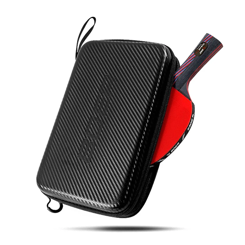 1 Pz Ping Pong Bat Cover Paddle Eva Bag Ping Pong Custodie Tasca Con Zip Pacchetto 290X195X50Mm Borse Per Racchette Coperture Impermeabili