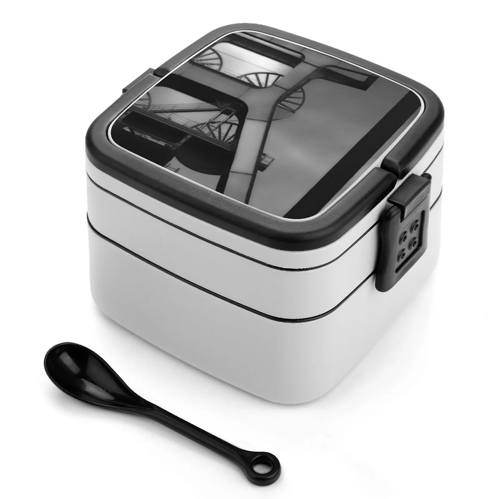 Der Kohlenpottt. .. Bento Box Contenitore Per Alimenti A Tenuta Stagna Per Bambini Finestra Miniera Di Carbone Westfalia Germania Doppio Strato Person