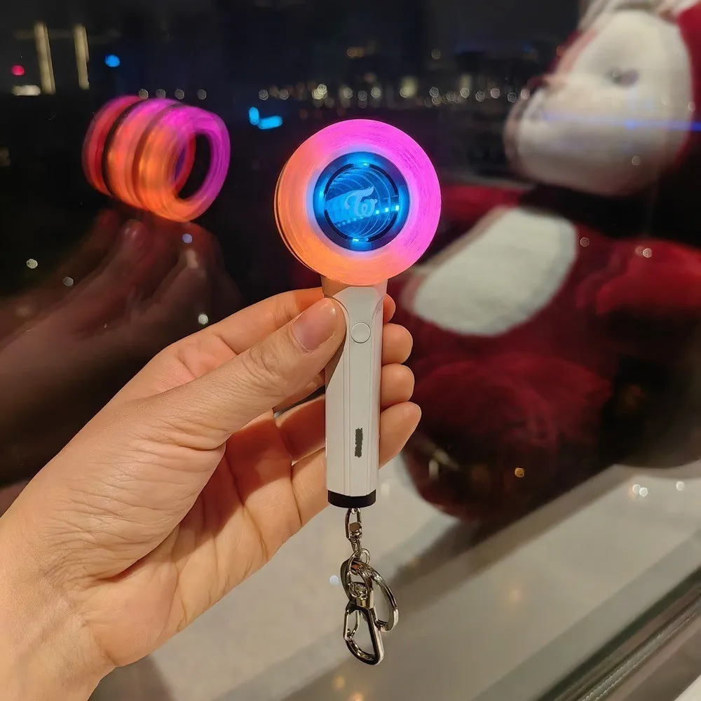 Kpop Idol Twice Mini Lightstick Portachiavi Candybong Z Glow Stick Portachiavi Ciondolo Una Volta Regalo