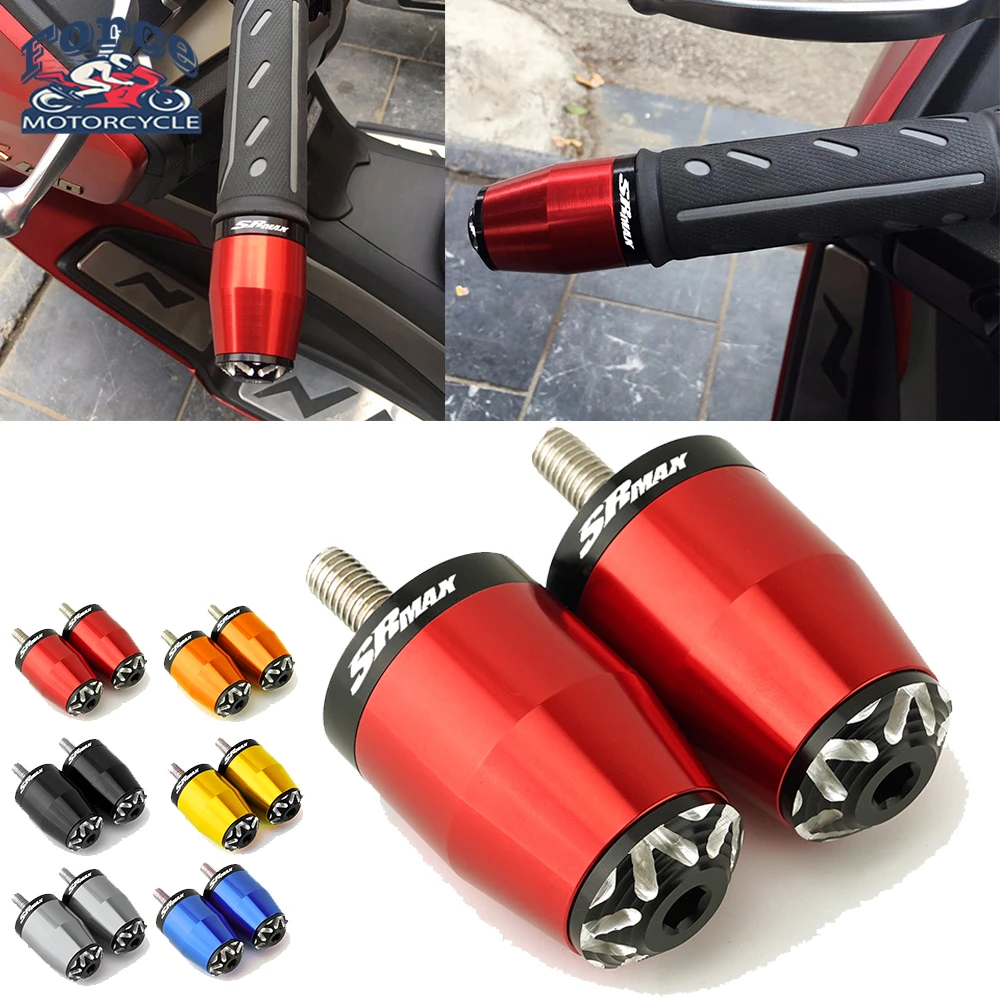 Per Aprilia Sr-Max300 Srmax 250 300 Srmax300 Sr Max 300 Manopole Manubrio In Alluminio Per Moto Tappo Manubrio Tappo Terminale
