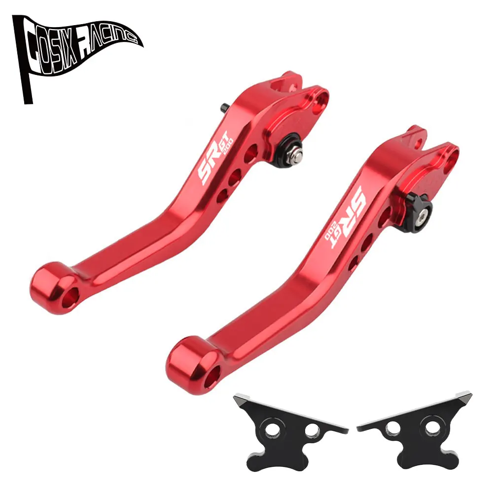 Misura Per Sr Gt200 2021-2023 Srgt200 Accessori Moto Parti Set Maniglia Sr Gt200 2022 Leve Frizione Freno Corto