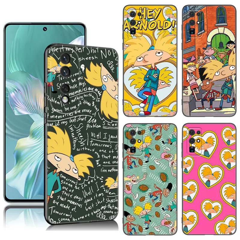 Hey Custodia Per Telefono Amazon Per Honor Magic 4 20 50 70 Lite 60 Se 30 80 90 Pro Plus 20E 20I 30I 20S 30S Cover In Silicone Nero