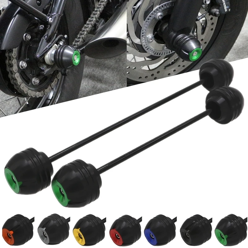 Per Kawasaki Zx-6R Zx6R Ninja 636 Ninja 636 2007-2020 Cursori Assale Posteriore Moto Accessori Protezione Ruote