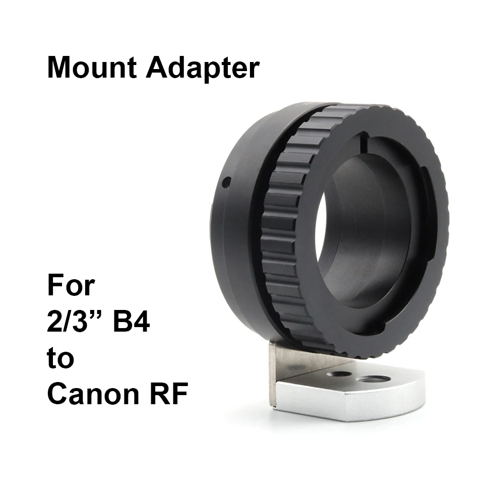 B4-Rf Per Obiettivo B4 Da 2/3 "-Anello Adattatore Per Montaggio Rf Canon B4-Eosr B4-Eos R Eos Rf Per Canon R3 R5 R6 R7 R10 R Rp Ecc.