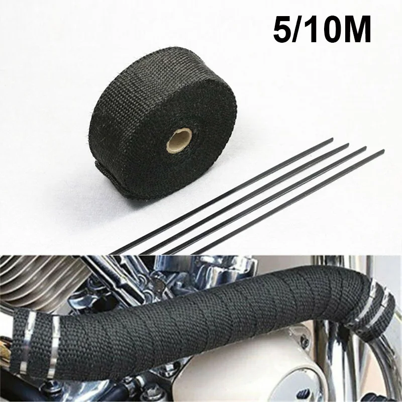 Copertura Del Nastro Di Scarico Termico Per Honda Sh 300 Cb 600 Hornet Xr 600 Shadow 125 Shadow Vt1100 Hornet 600 Accessori Moto